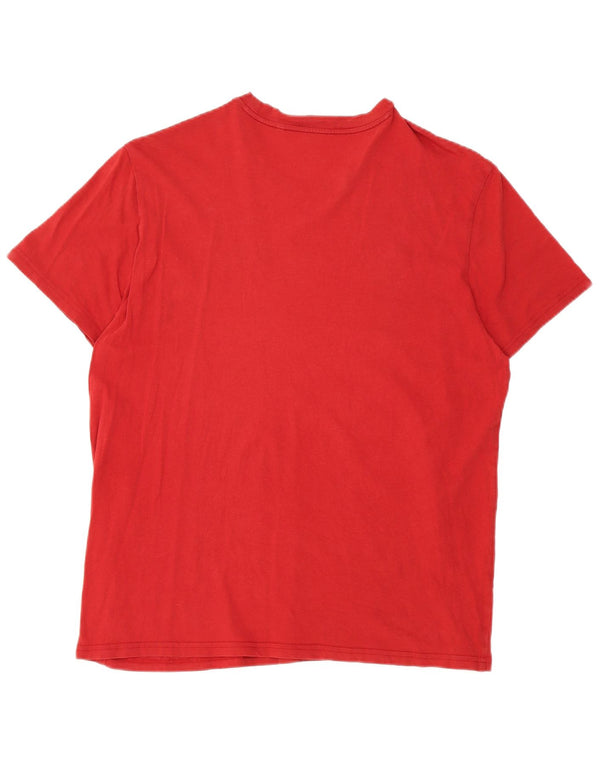 Guess Женская футболка с рисунком Top UK 18 XL Красный