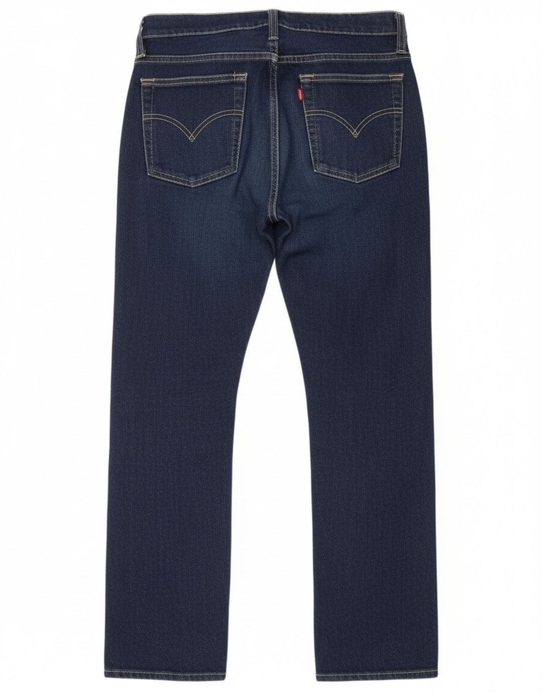 Женские прямые джинсы Levi's W29 L28 темно-синие, хлопок