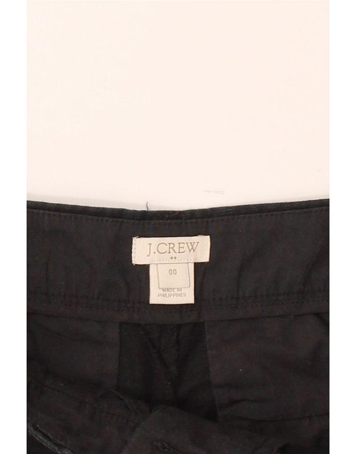 J. CREW Womens Chino Shorts US 00 2XS W28  Black Vintage J. Crew and Second-Hand J. Crew from Messina Hembry 