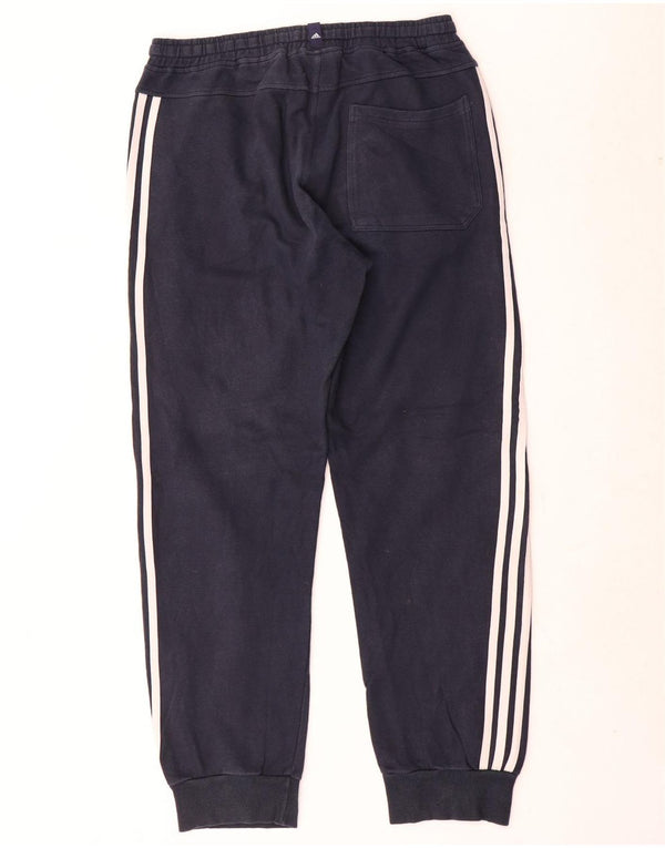 Мужские спортивные брюки Adidas Joggers UK 40/42, средний темно-синий, хлопок