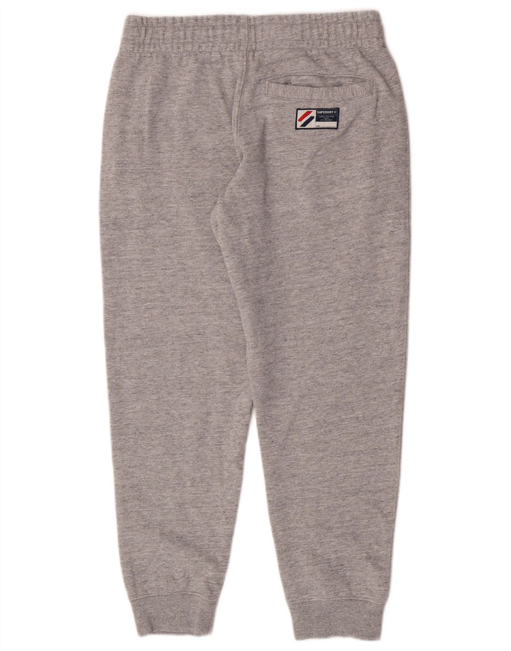 Superdry Мужские спортивные брюки с графическим рисунком Брюки для бега Средне-серые в крапинку