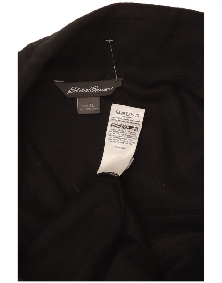 Мужской флисовый жилет Eddie Bauer UK 40, большой черный полиэстер