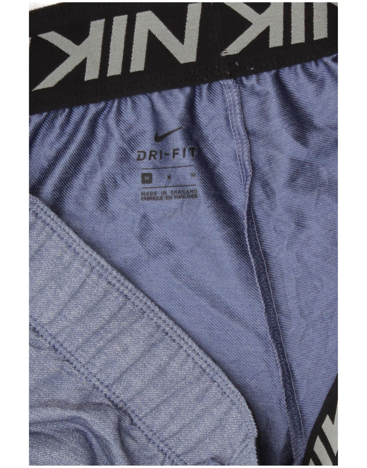 Женские спортивные шорты Nike Dri Fit UK 14, средний синий полиэстер