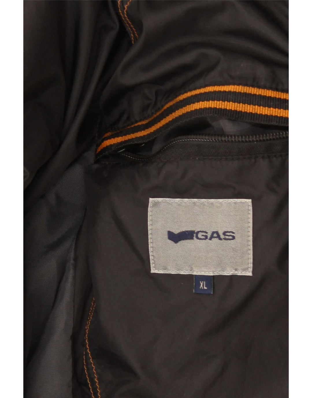 Мужская утепленная куртка-бомбер с капюшоном Gas UK 42 XL Серая