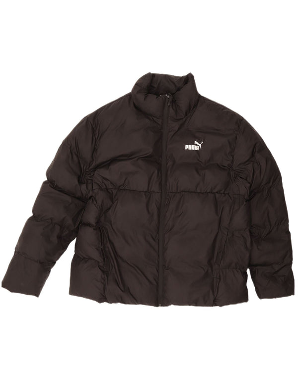 Мужская стеганая куртка PUMA UK 42 XL, черный полиэстер