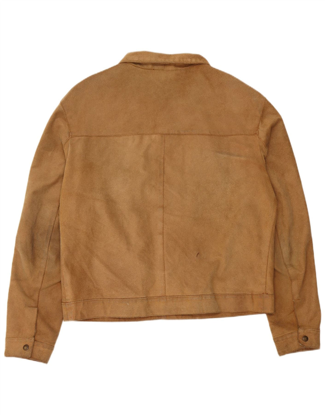 Мужская замшевая куртка Conbipel IT 56 2XL Бежевая кожа