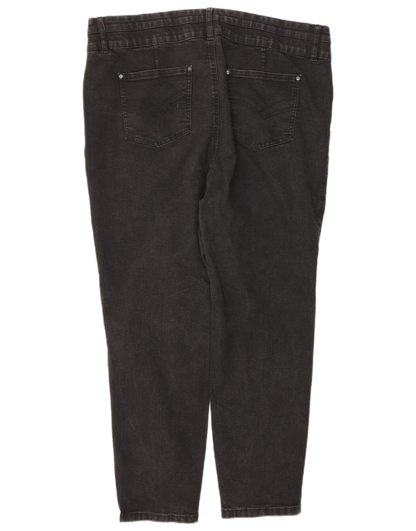 Женские узкие джинсы Marks & Spencer Autograph UK 20 2XL W38 L27 Серые