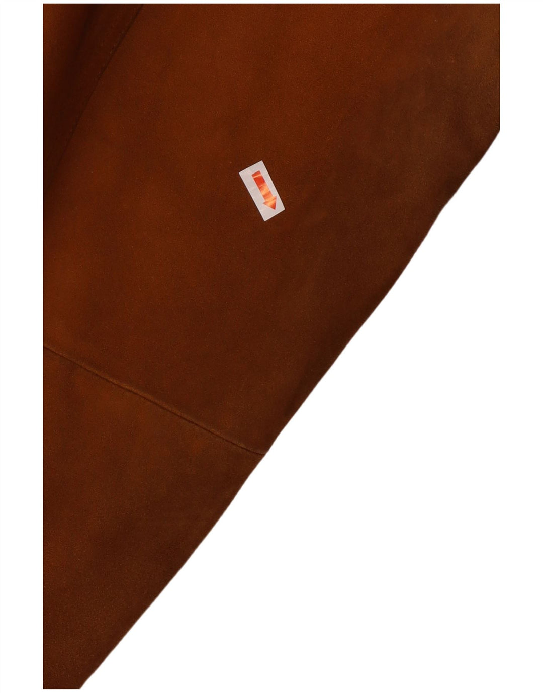 Мужской замшевый бомбер VINTAGE UK 42 XL коричневый кожаный