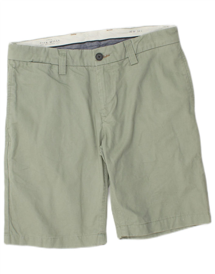 Мужские шорты чинос Jack Wills W30, средний зеленый хлопок, хлопок