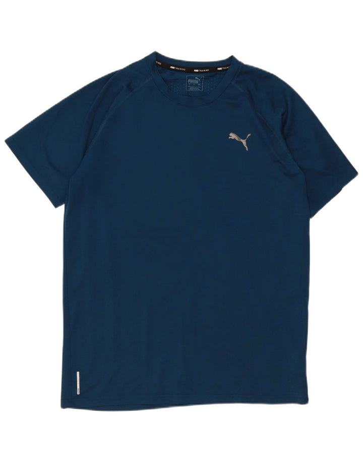 Мужская футболка Puma, большая, темно-синяя