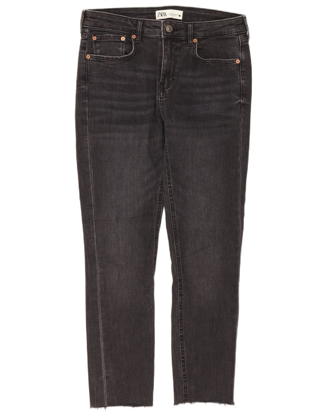 Женские узкие джинсы Zara EU 38 Small W28 L25 Серые