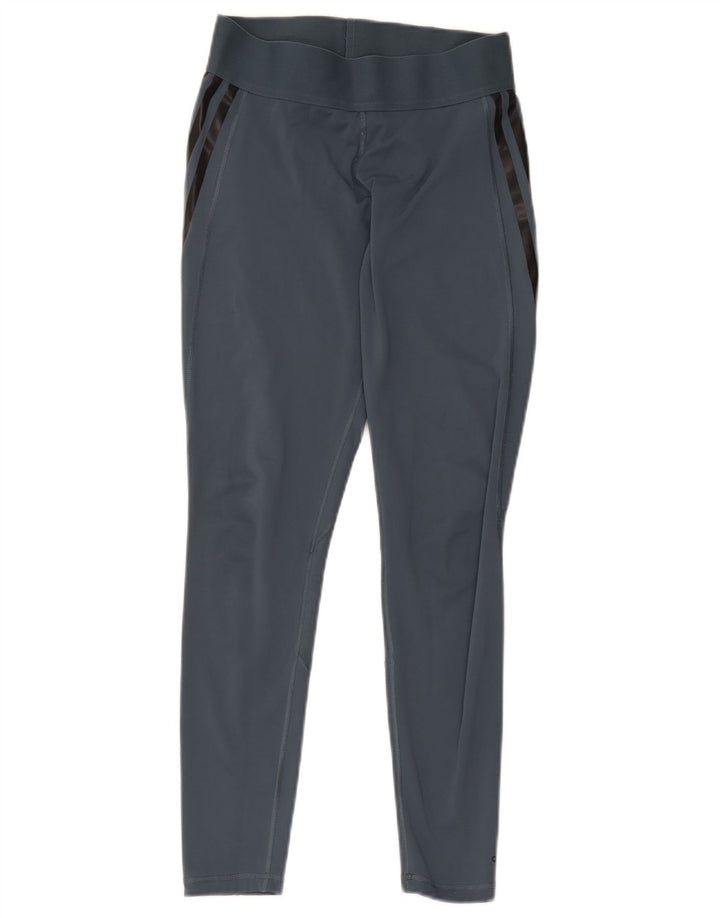 Женские леггинсы Adidas Aeroready UK 8/10, маленькие серые