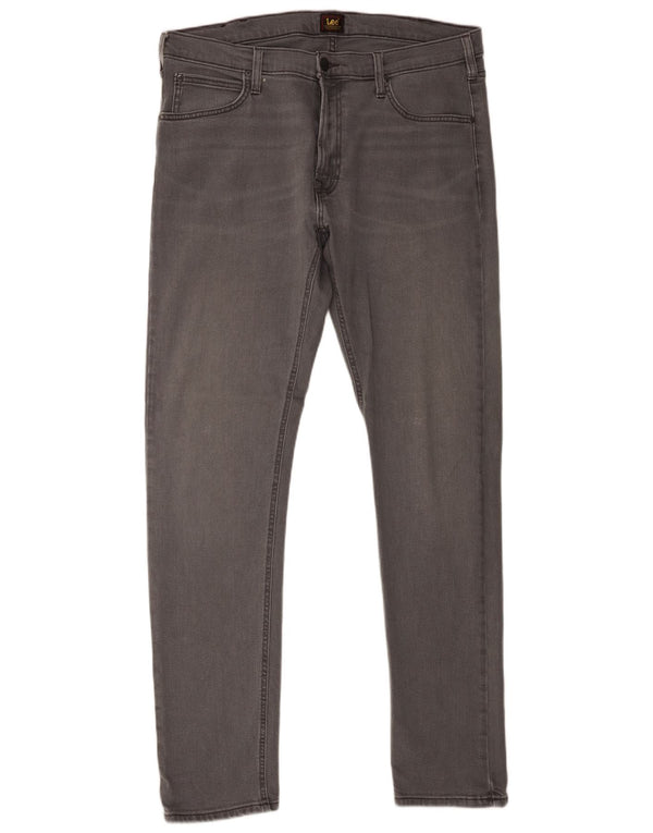 Мужские джинсы Lee Luke Slim W36 L34, серый хлопок