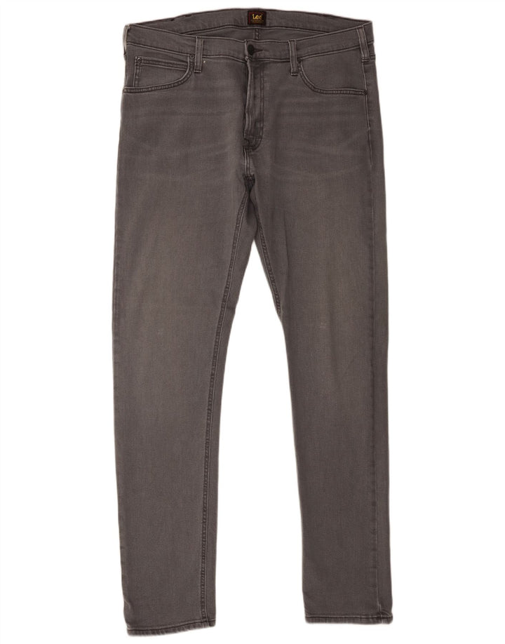 Мужские джинсы Lee Luke Slim W36 L34, серый хлопок