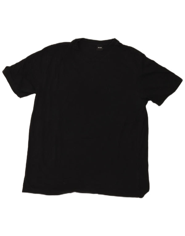 Мужская футболка Hugo Boss Top 2XL, черный хлопок
