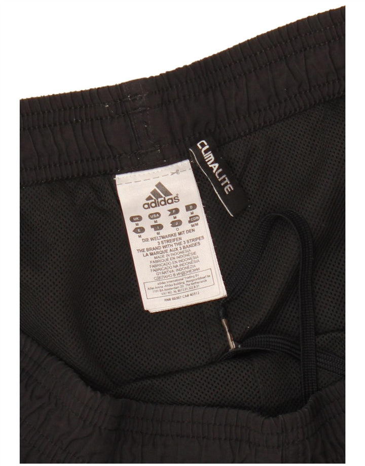 Мужские спортивные шорты Adidas Climalite, средний черный полиэстер