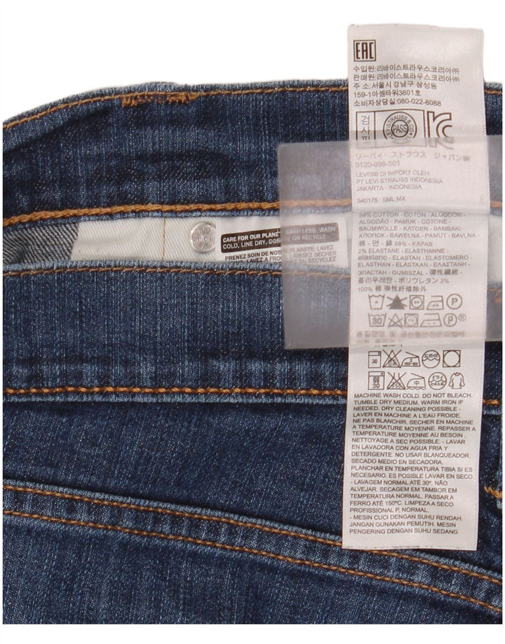 Мужские прямые джинсы Levi's W33 L30 синие, хлопок