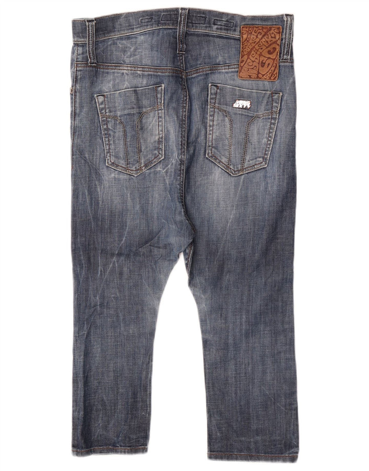 Женские капри-шаровары Miss Sixty W26 L17, синие, хлопок