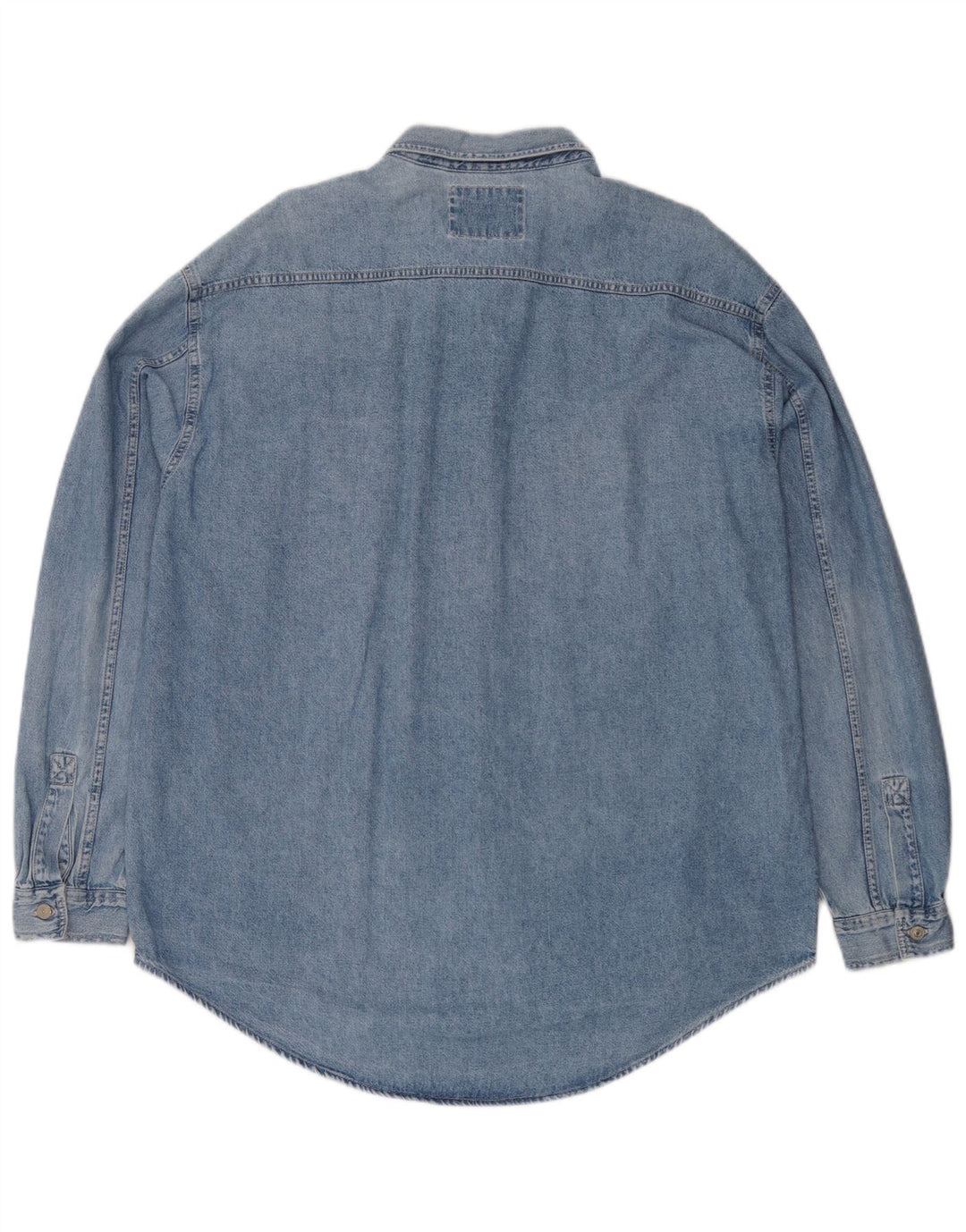Мужская джинсовая рубашка Levi's XL, синяя, хлопок