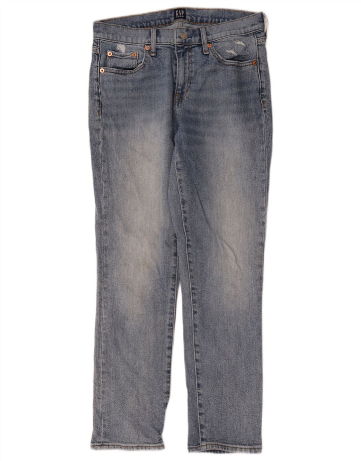 Женские узкие джинсы Gap W26 L27, синие, хлопок