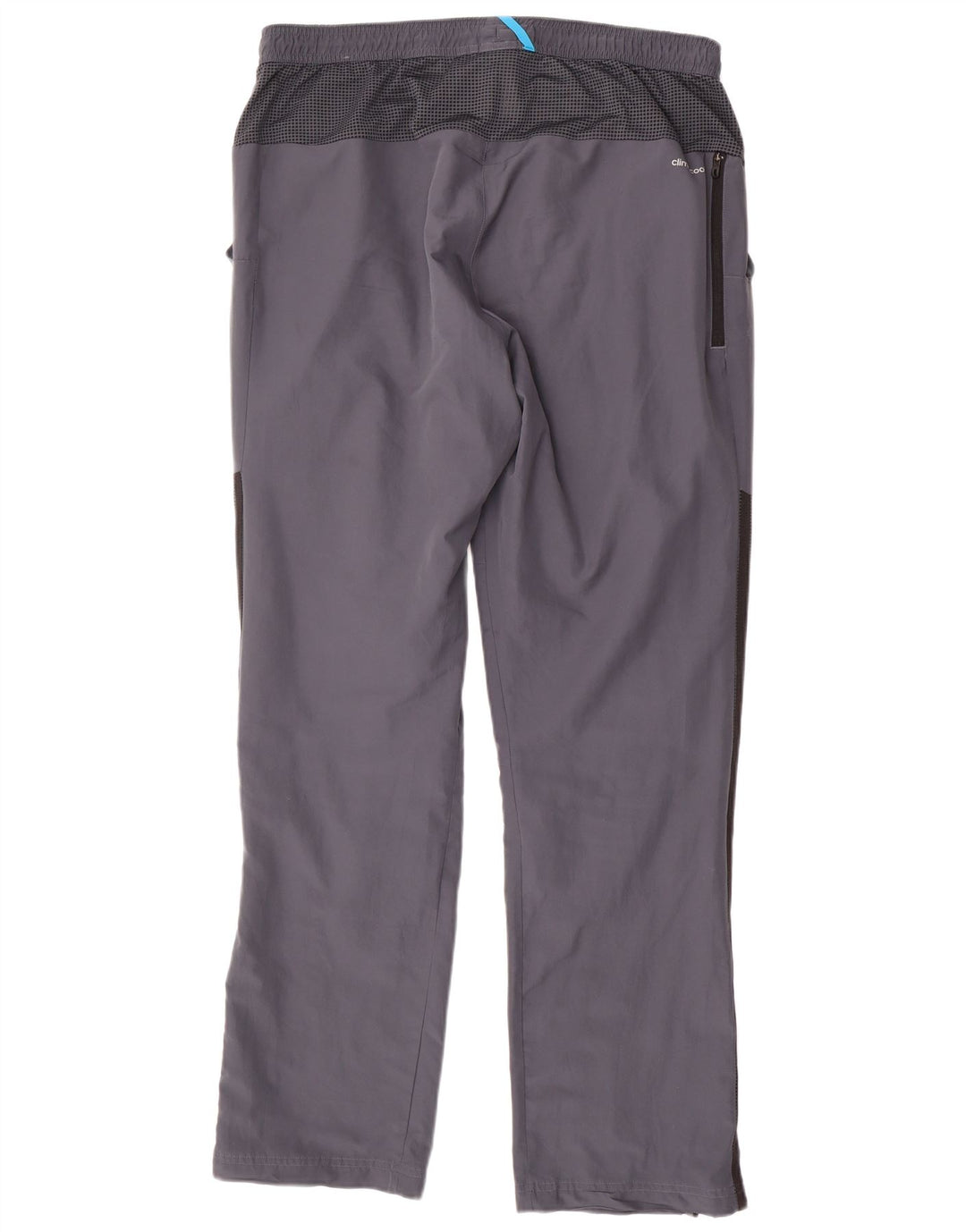 Мужские спортивные брюки ADIDAS Climacool XL, серые, полиэстер с цветными блоками