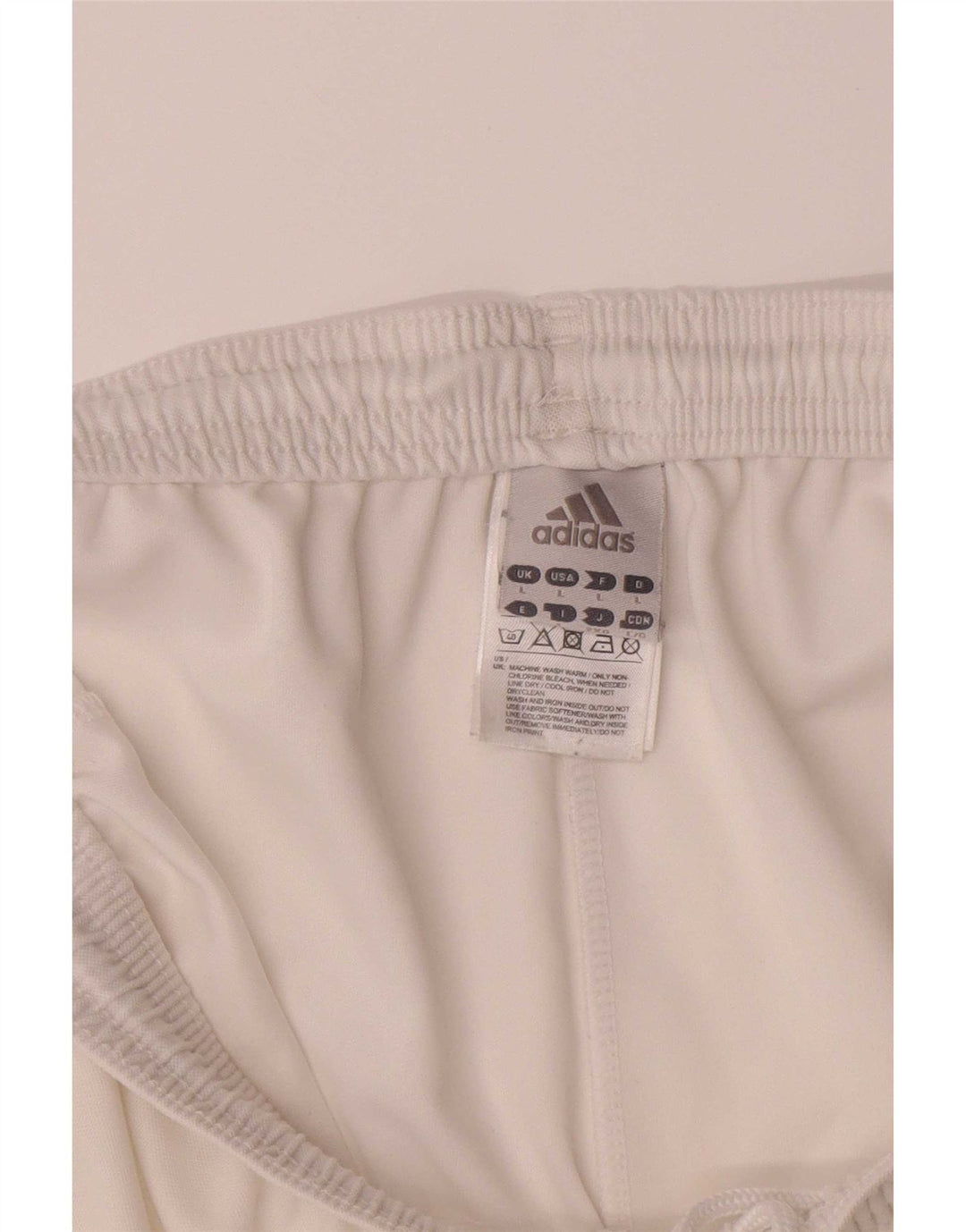 Мужские спортивные шорты Adidas Climalite с графическим рисунком, большие белые полиэстеровые шорты