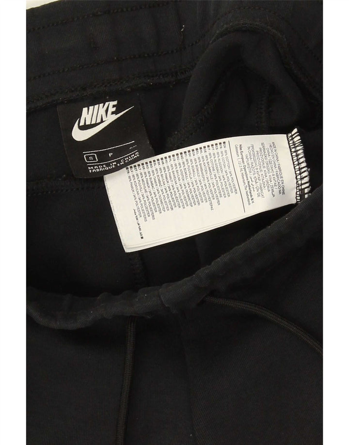 Мужские спортивные брюки Nike, маленькие черные хлопковые брюки для бега