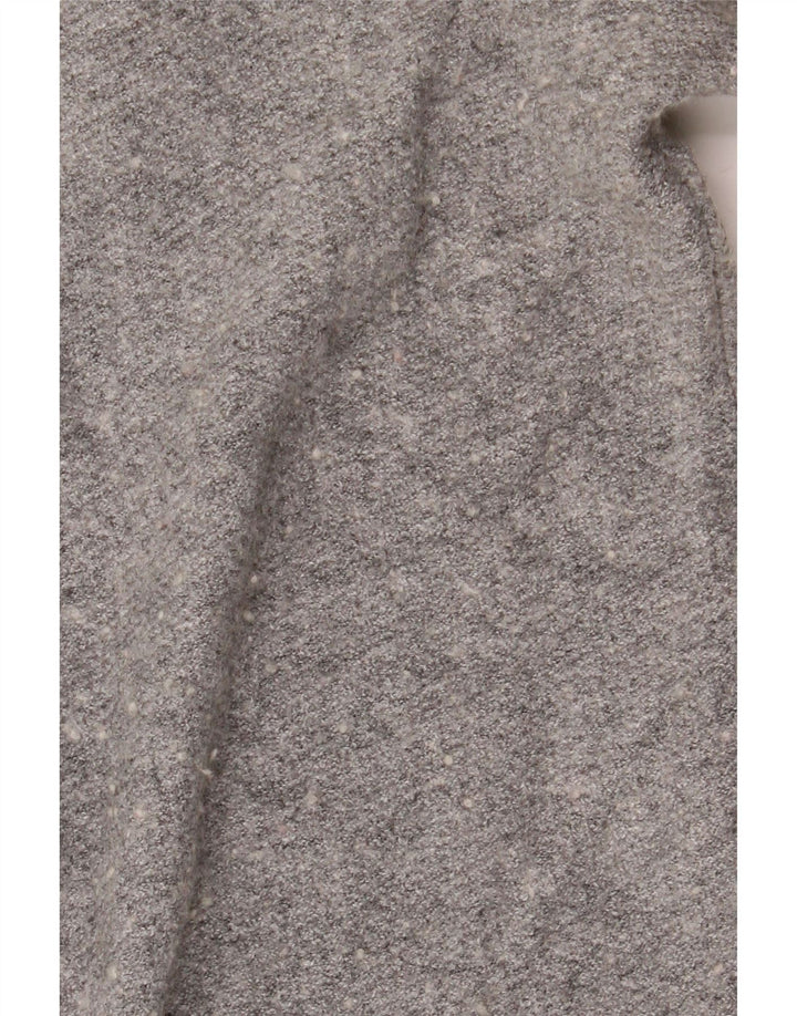 Женский свободный открытый кардиган Superdry UK 2 2XS Серый в крапинку