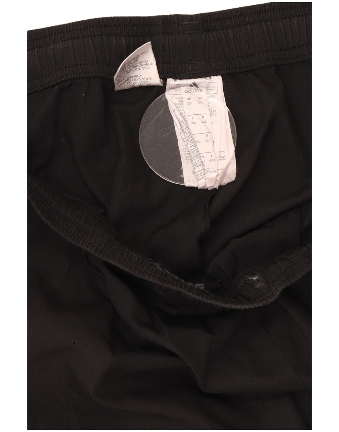 Мужские спортивные брюки Adidas Climalite 2XL, черный полиэстер