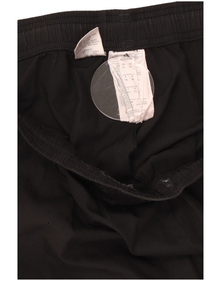 Мужские спортивные брюки Adidas Climalite 2XL, черный полиэстер