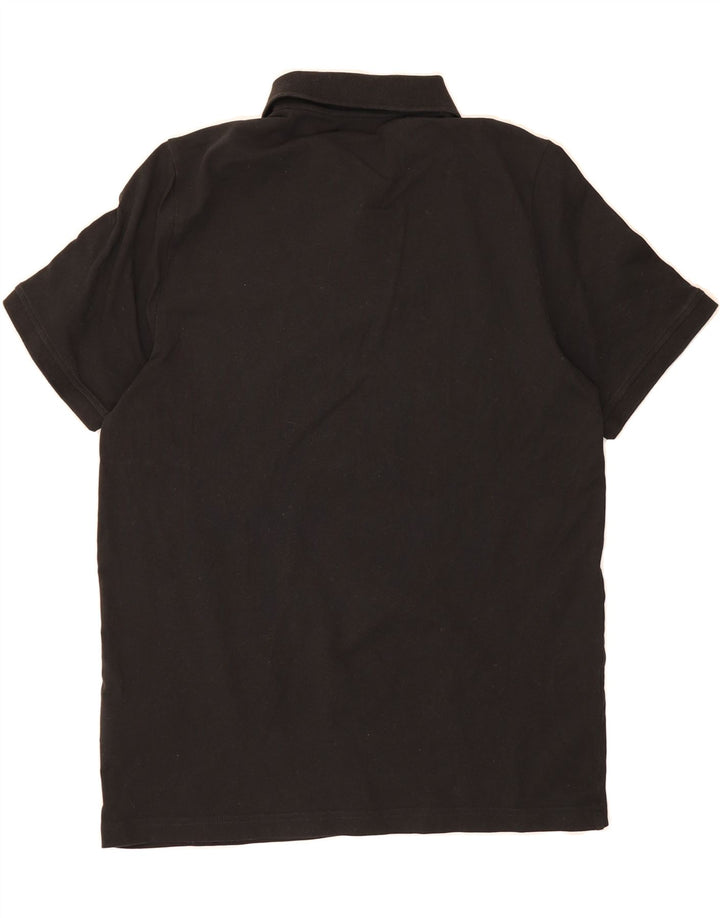 PUMA Mens Polo Shirt Large Black Cotton Vintage Puma and Second-Hand Puma from Messina Hembry 