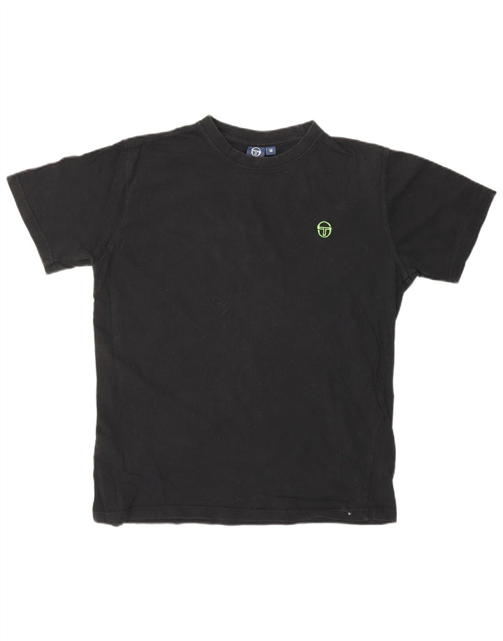 Женская футболка SERGIO TACCHINI Top UK 14, средний черный хлопок