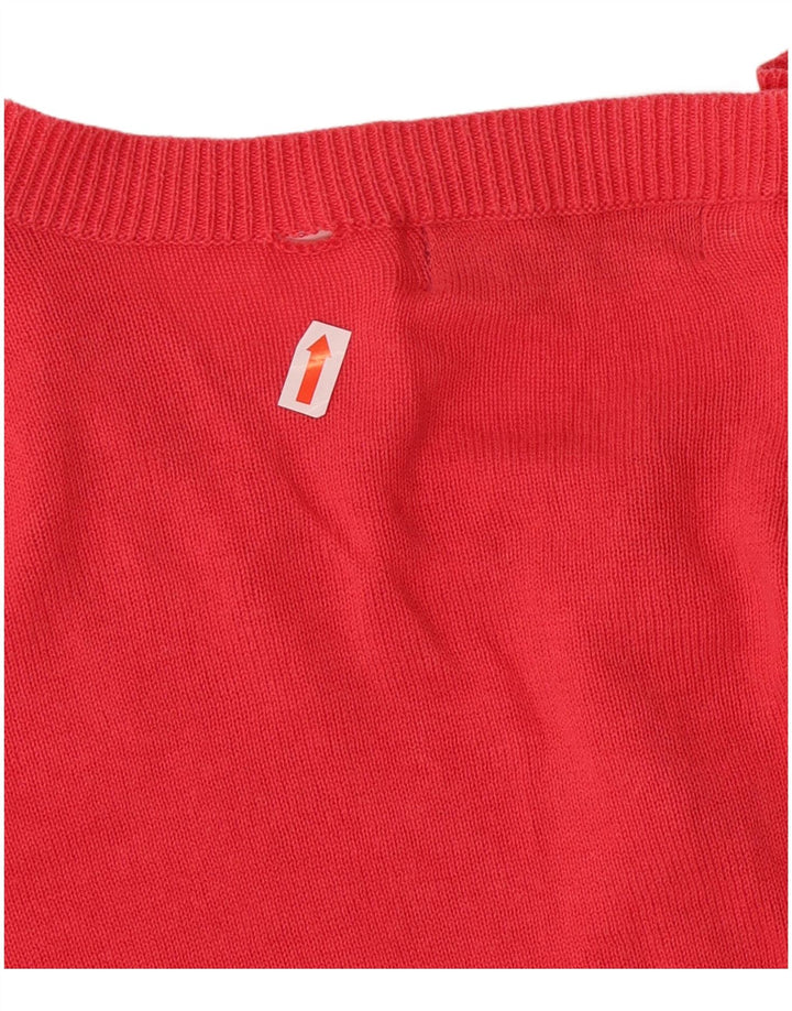 Женский кардиган MARKS & SPENCER, британский свитер 18 XL, розовый хлопок