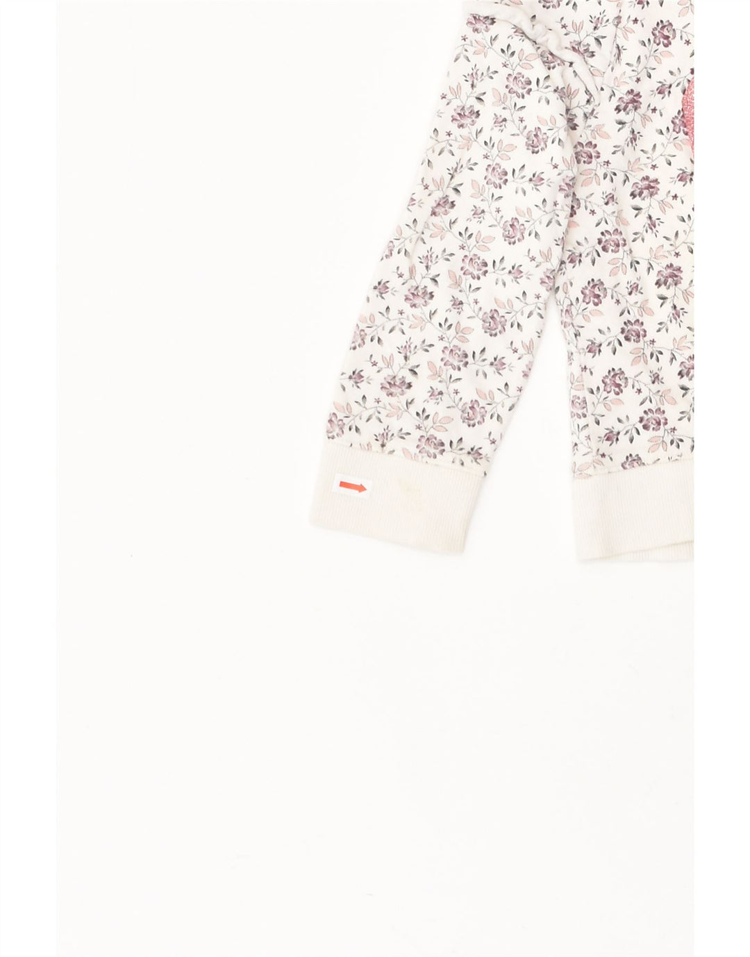 GAP Baby Girls Graphic Sweatshirt Jumper 18-24 Months White Floral Cotton | Vintage Gap | Thrift | Second-Hand Gap | Used Clothing | Messina Hembry 