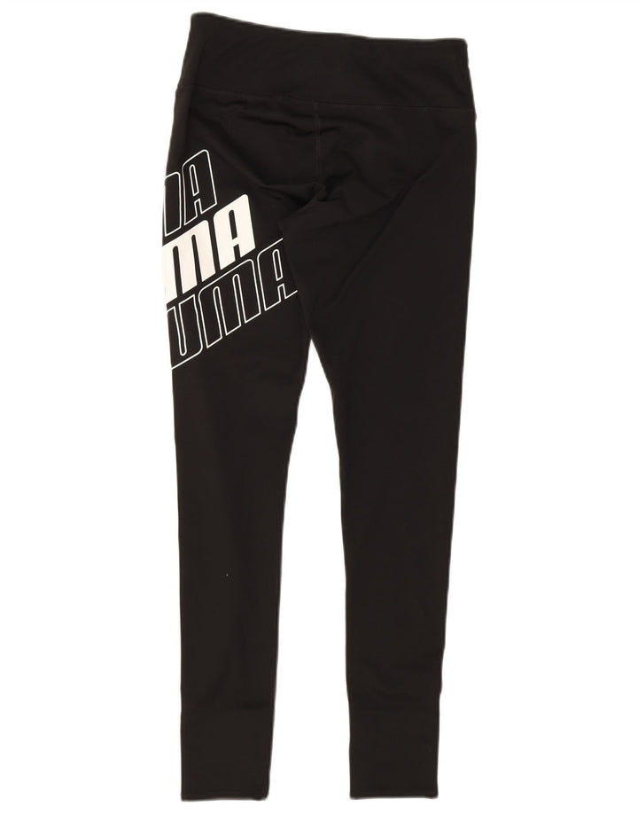 Женские леггинсы с рисунком Nike UK 8, маленькие черные
