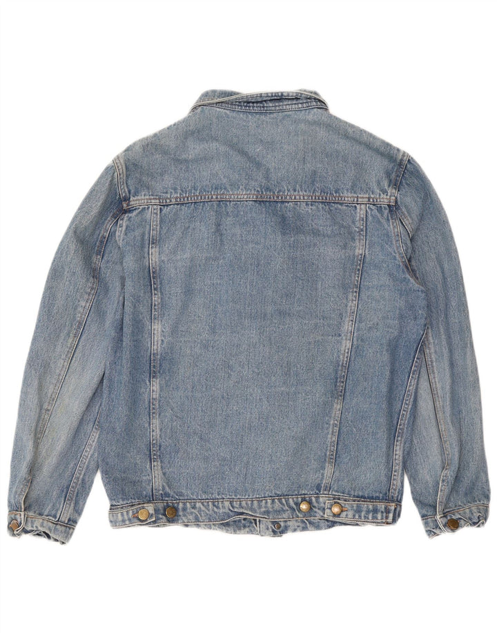 Винтажная мужская джинсовая куртка UK 38 средний синий