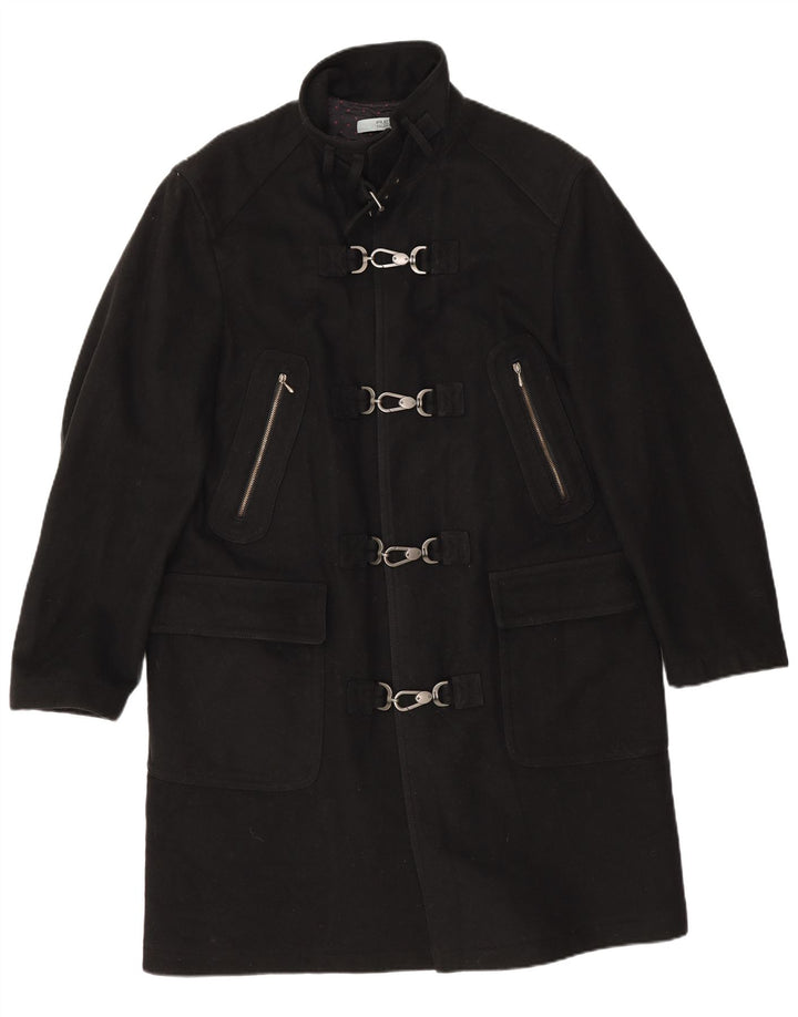 Мужской дафлкот Red by Valentino IT 50, большой черный, шерсть