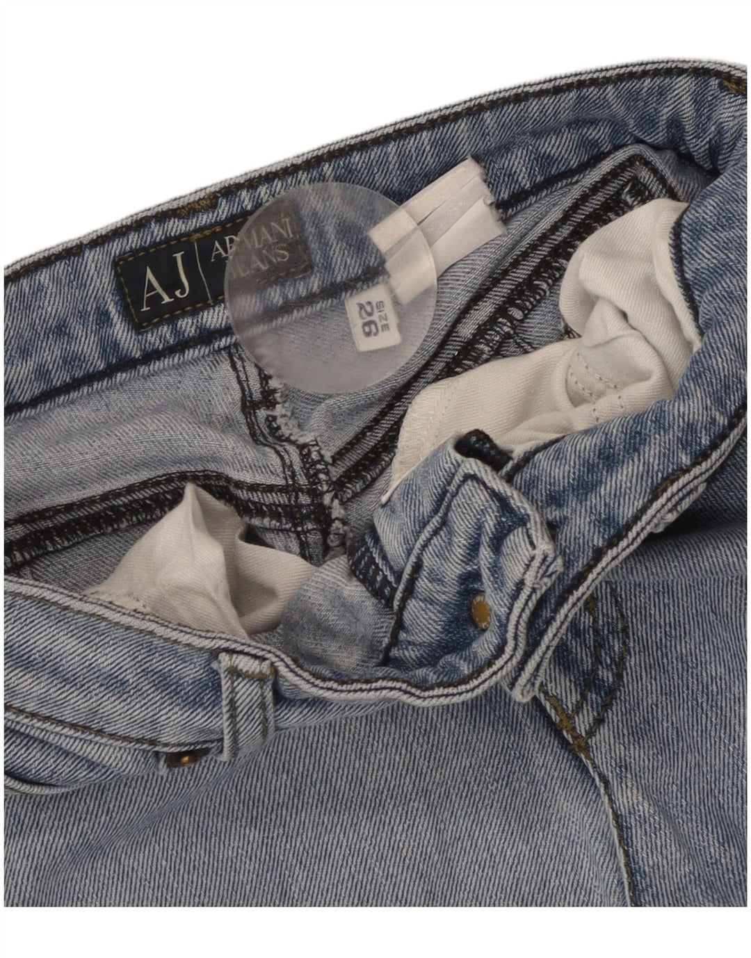 Женские прямые джинсы Armani W26 L31 синие