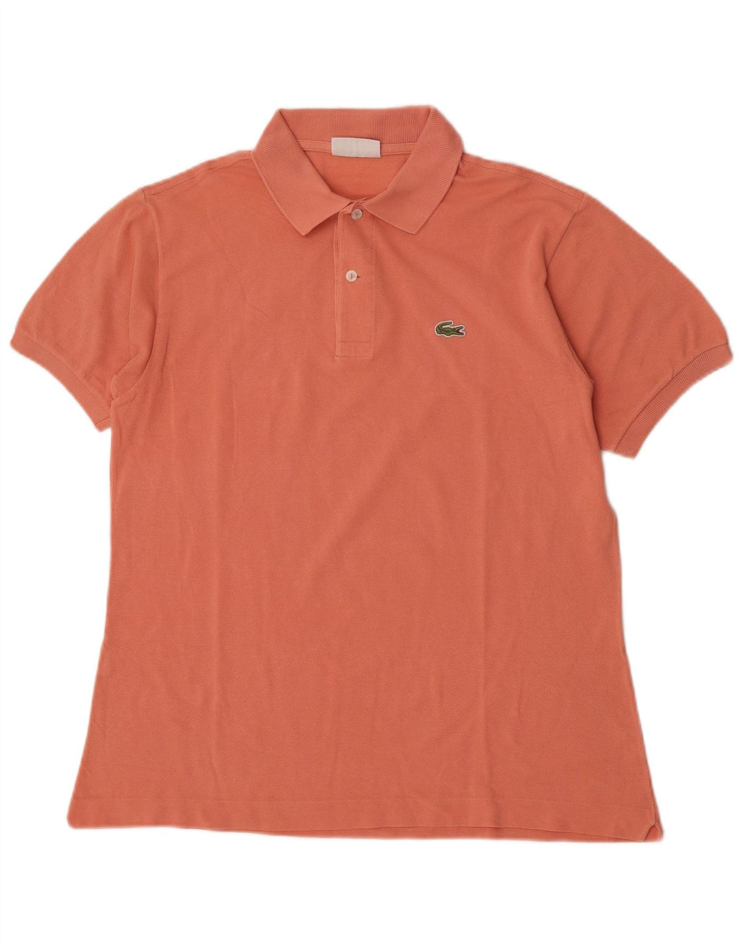 Мужская рубашка-поло Lacoste, размер 4, средний розовый хлопок, размер 4