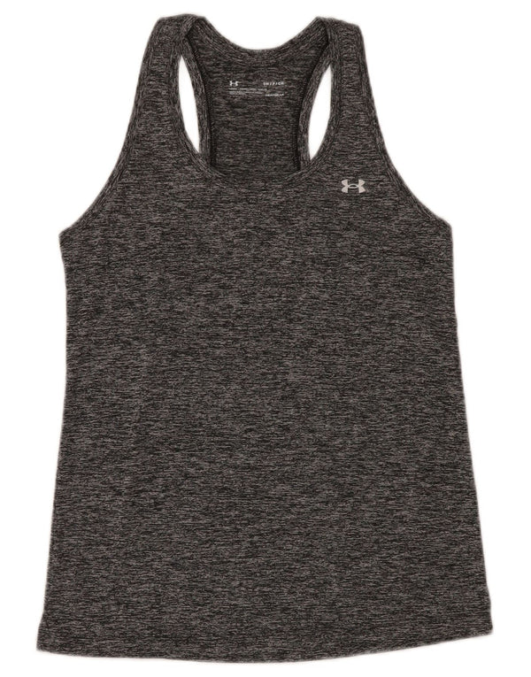 Женский жилет Under Armour Heat Gear Vest UK 10, маленький серый в крапинку