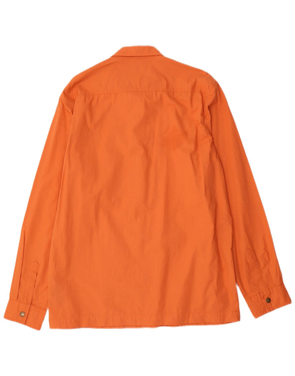 Мужская куртка Barbour UK 40, большая оранжевая, хлопок
