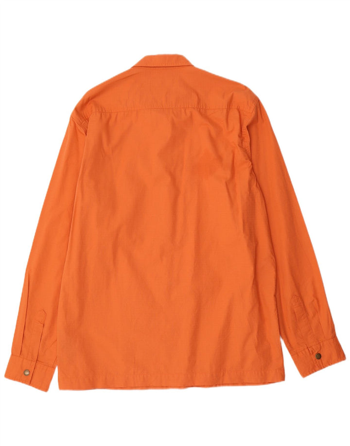 Мужская куртка Barbour UK 40, большая оранжевая, хлопок