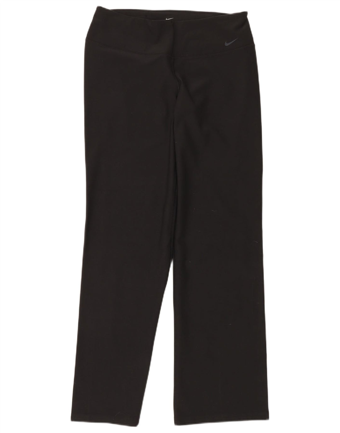 Женские спортивные брюки NIKE Dri Fit UK 14, большие черные полиэстеровые брюки