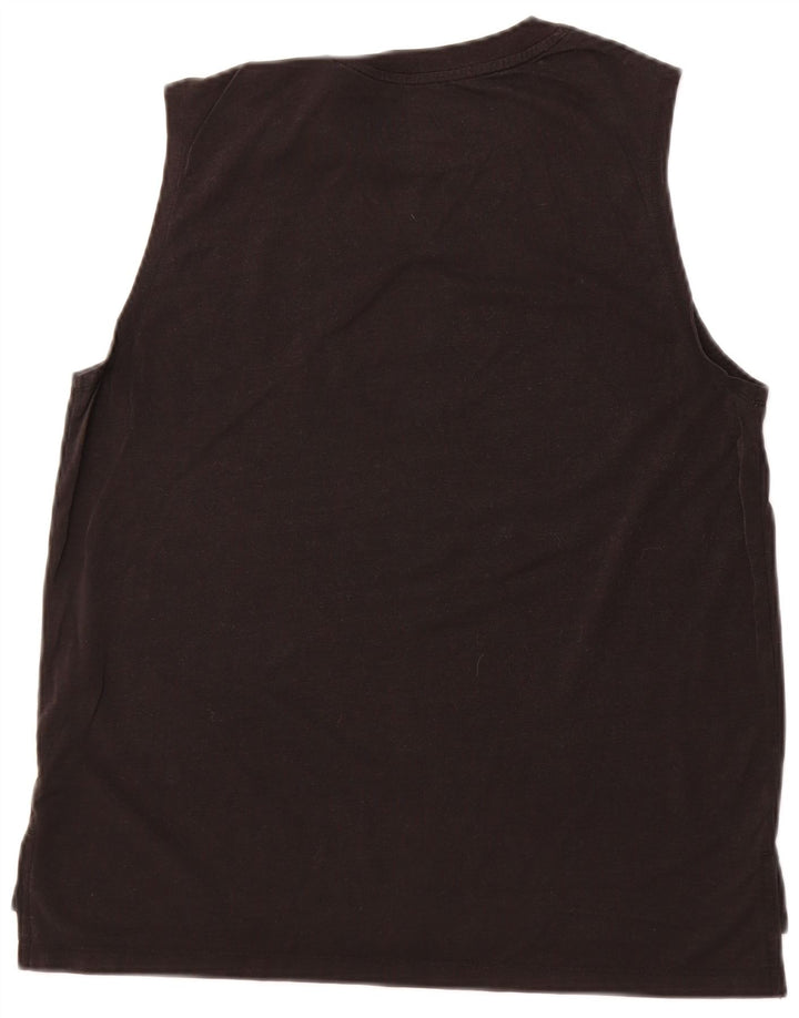 Мужской жилет с рисунком NIKE, средний черный