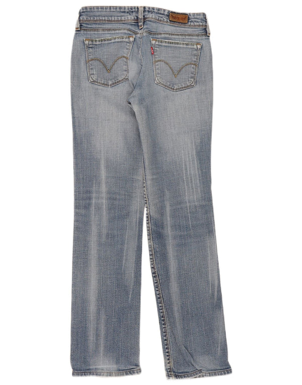 Женские прямые джинсы Levi's 570 W31 L31 синие, хлопок