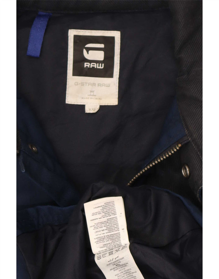 Мужская куртка G-Star Utility UK 44 2XL Темно-синий нейлон