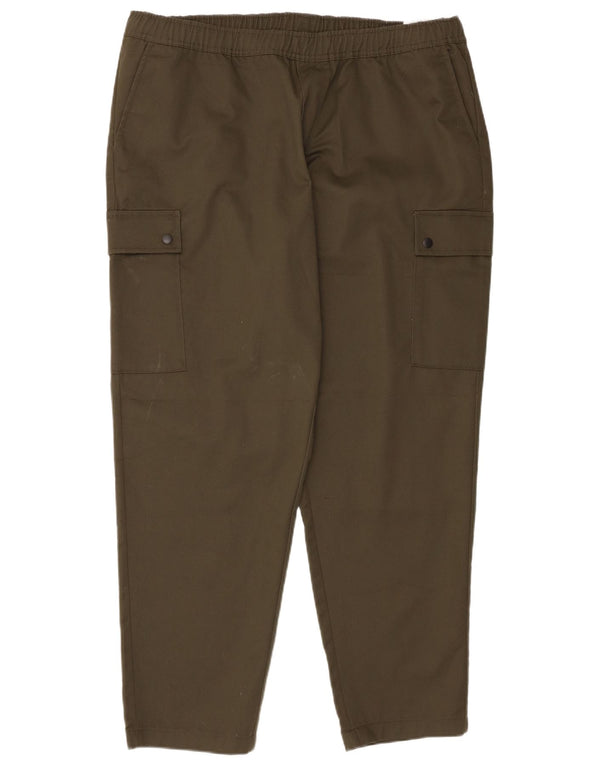 Мужские прямые брюки карго Jack & Jones 3XL W46 L31 хаки, полиэстер