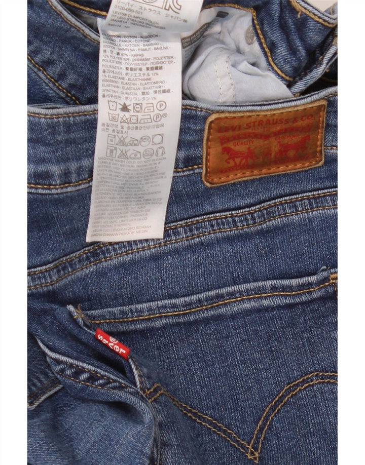 Женские узкие джинсы Levi's 711 W32 L30 синие, хлопок