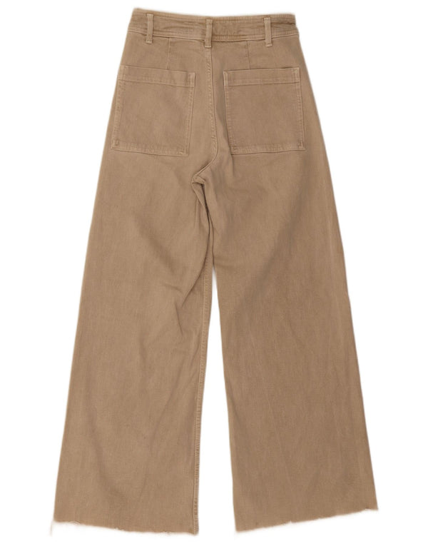 Женские прямые джинсы Zara The Marine EU 36 XS W26 L28 Бежевые