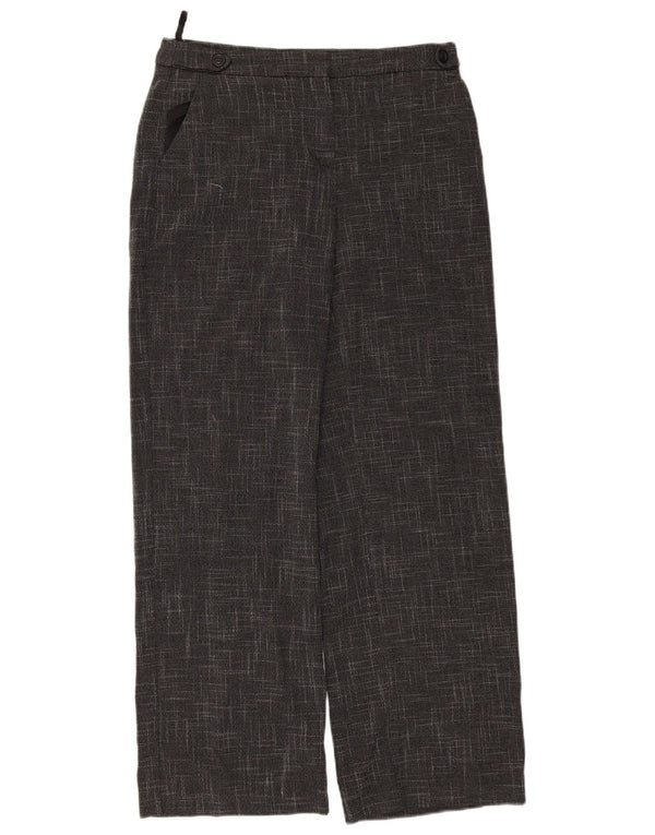 Женские брюки чинос Marks & Spencer UK 10, маленькие W30 L29, серая клетка